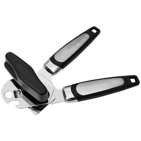 Heavy Duty Stainless Steel Tin Can Opener Cutter Easy Comfy Handle Grip Kitchen